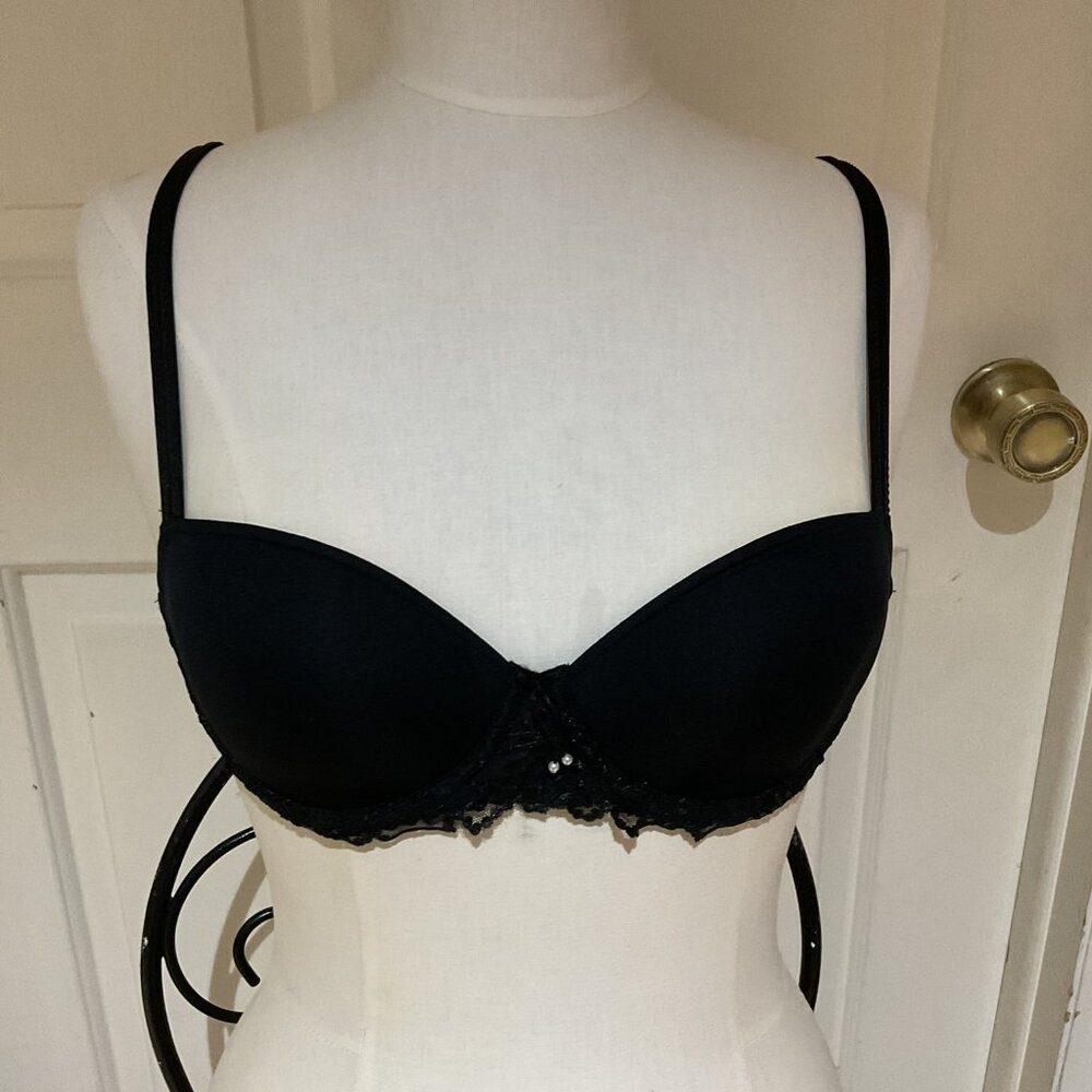 Marie Jo Jane Padded Balcony Bra - Black